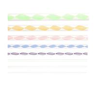 Mobestech Kit de Peinture Spirale Professionnel 8 Pièces, Outils de Pointillisme Multifonctions pour Mandala, Dotting Sticks en Plastique, 6 Couleurs, Nail Art, Décoration Diy, Usage