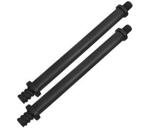 Mobestech Kit de Réparation de Brosse de Toilette 2pcs en Plastique Léger Connecteur Pratique et Manche Facile à Utiliser pour Accessoires WC