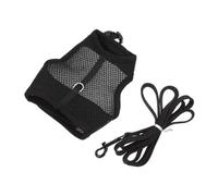 Mobestech Laisse Et Harnais pour Lapin Nain en Tissu Mesh Respirant, Taille S, Conçu pour Promenades en Plein Air Et Moments De Jeu