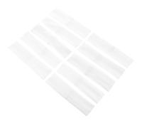 Mobestech Lot de 10 Bandeaux Élastiques en Tissu Milk Silk Blanc Bandeaux de Yoga et Sport Absorbant la Transpiration Accessoire Cheveux Confortable et Ajustable pour Fitness et Salle de