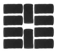 Mobestech Lot de 10 Éponges Filtrantes Larges en Mousse Dense pour Filtre D’Aquarium, Manchons de Protection Universels pour Pompe de Bassin Extérieur, Préfiltration et Solide