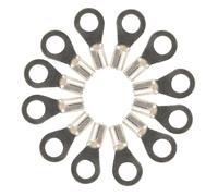 Mobestech Lot de 12 Clips de Bande Chauffante 0,8 Mm en Acier Inoxydable pour Scelleuse Manuelle, Accessoires de Rechange Professionnels, Compatibles Machines à Thermosceller, Usage