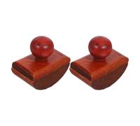 Mobestech Lot de 2 Buvards à Encre en Bois pour Bureau, Buvard Absorbant à Bascule pour Stylo-plume, Outil de Séchage Rapide D’encre, Accessoire D’écriture Calligraphie, Fournitures