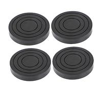 Mobestech Lot De 2 Tapis Antidérapants Multifonctions Pour Machine À Laver Coussinets De Rehaussement Antichoc Roulements Robustes 4 Pièces X 2