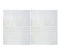 Mobestech Lot De 2 Toiles De Fond Photo À Plat Texture De Mur De Briques pour Bijoux Et Cosmétiques