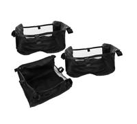 Mobestech Lot De 3 Paniers De Rangement Sous Poussette Organisateur De Poussette Grand Espace De Stockage En Tissu Oxford Solide Compatible Pour Accessoires