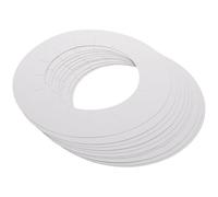 Mobestech Lot de 3 Paquet de 30 Serviettes Hygiéniques en Papier Blanc pour Machine à Cire Dépilatoire Design Dentelé pour Prévenir les Éclaboussures