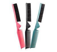 Mobestech Lot de 3 Peignes Pliables en Plastique Résistant Double Face Format Compact Portable Peigne de Poche pour Coiffure et Voyage Adapté Hommes et Femmes Retouches en Déplacement