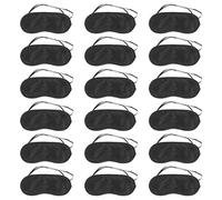 Mobestech Lot de 30 Masques de Sommeil en Polyester, Masque Oculaire Jetable Occultant, pour Siestes en Avion et Hébergement Temporaire, Hommes et Femmes