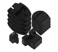 Mobestech Lot de 4 Clips de Couverture de Spa en Plastique Robuste Accessoires de Verrouillage pour Couvercle de Bain à Remous Kit de Réparation Polyvalent pour Loquets de Remplacement