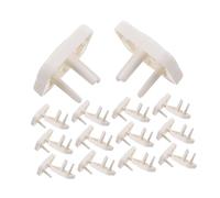 Mobestech Lot de 45 Caches De Protection pour Prise d'alimentation Protection Protection Bébé Abs