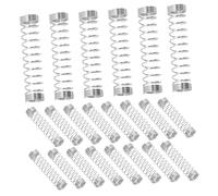 Mobestech Lot De 50 Ressorts De Compression En Acier Inoxydable Pour Stylo À Bille Petits Ressorts MéTalliques Compatibles Pour RéParation Et Remplacement Kit Portable Pour Bureau Et Usage Quotidien