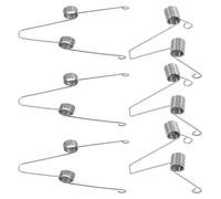 Mobestech Lot de 6 Ressorts de Pistons pour Trompette Baryton, Type A et B, Accessoires pour Instruments de Musique en Laiton, Pièces de Réparation Compatibles Trombone et Tuba, Kit