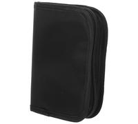 Mobestech Mallette pour Matériel de Diabète Noire en Polyester Épais Compartiments Multiples, Protection Renforcée et Antichoc, pour Voyage et Rangement à Domicile
