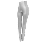 Mobestech Mannequin Gonflable Femme pour Pantalons Et Collants Jambes De Mannequin en PVC Modèle D'affichage Pratique Et Flexible pour Argenté Et Ergonomique Gain De Place Système Anti-Fuite