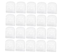 Mobestech Masques Faciaux en Tissu 100 Pièces Taille Unique Absorbants pour Soin du Visage Professionnel Esthétique Spa Ouvertures Prédécoupées Yeux Nez Bouche