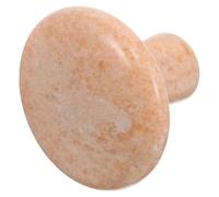 Mobestech Masseur facial en forme de champignon en pierre naturelle pour le visage, outil de massage pour le visage, détendre les muscles du cou et améliorer la texture de la peau