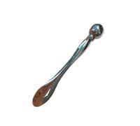 Mobestech Masseur Yeux Zinc pour Massage Contour Sous Yeux Anti-rides Applicateur Cosmétique pour Crème et Masque Stick Facial Portable pour Soin Peau et Élasticité