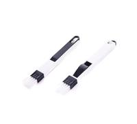 Mobestech Mini Brosse De Nettoyage Avec Pelle Amovible Pour Rainures De Fenêtre Et Clavier, Format Compact, Poils Pour Recoins, Nettoyage Précis, Utilisation Domestique, Couleur Noire