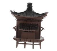 Mobestech Miniature Asiatique pour Aquarium Décoration Micro Paysage Plastique Sculpture Zen Compacte pour Bassins et Jardins Bonsaï