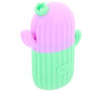 Mobestech Moule à Glaçons en Silicone Forme Cactus pour Soin du Visage, Compact et Portable, Soulage Rougeurs et Gonflements, Massage Naturel Peau
