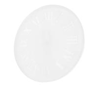 Mobestech Moule Horloge Résine Silicone Alimentaire Flexible pour DIY Moulage Époxy Chiffres Romains et Réutilisable