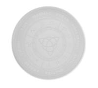 Mobestech Moule Silicone DIY Simple pour Plateau Astrologie Moule Époxy Artisanat Sans Burr Léger et Portable pour Création de Décorations Personnalisées