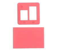 Mobestech Moules à Billes en Pâte Polymère 18-20 Mm Kit 2 Pièces Rouge pour Création Perles Rondes Précises Outil de Façonnage Argile Loisirs Créatifs Bijoux