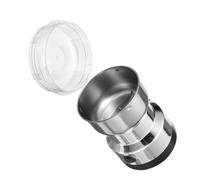 Mobestech Moulin Électrique à Café Inox pour Usage Domestique Broyeur de Grains Rapide et Facile à Nettoyer Design Élégant pour Cuisine