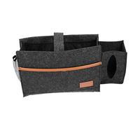 Mobestech Organisateur de Lit Multifonction en Feutre Support de Chevet Domestique Pochette de Chevet Pratique pour Chambre à Coucher Rangez Vos Objets Accessoire de Rangement