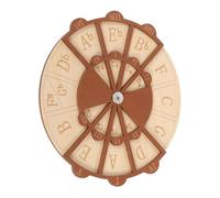 Mobestech Outil Apprentissage Guitare Cercle des Bois Roue Harmonie Portable pour Étudiants et Débutants Théorie Musicale et Progression des Gammes