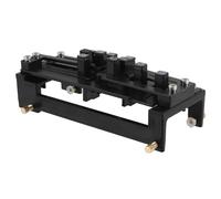 Mobestech Outil D'apprentissage des Accords de Guitare Noir Pratique de Poche pour Débutants Entraîneur Automatique D'accords Kit de Démarrage Guitare pour École Maison et Voyage Essentiel