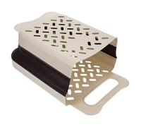 Mobestech Panier à Linge Pliable Mural Grand Format Blanc Gris, Plastique Abs Et Silicone, Installation Sans Perçage Crochet Adhésif, Pour Salle De Bain Et Buanderie, Rangement Linge Sale Pratique