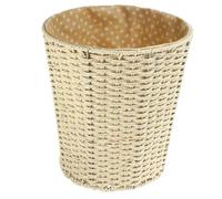 Mobestech Panier Tissé Pour Linge Corbeille à Déchets Intérieure Avec Doublure Panier à Linge Polyvalent Pour Organisation Et Rangement