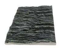 Mobestech Panneau Décoratif 3D pour Aquarium et Terrarium, Fond D’Aquarium Vert Réaliste en Résine, Planche Décorative pour Tortues et Poissons, Arrière-Plan Naturel pour Habitat Aquatique,