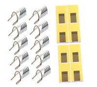 Mobestech Papier Formes Ongles Réutilisables Papier Métal Autocollants Guide Extension Manucure Pratique pour Décoration Nail Art