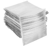 Mobestech Paquet Isothermes Pratiques 50 Pièces 20 x 20 Cm, Légers Et Compacts, Conçus Rangement D’en-Cas Et L’Usage Quotidien en Extérieur