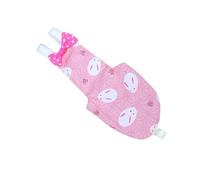 Mobestech Parrot Flight Suit Léger et Respirant pour Oiseaux Combinaison Réutilisable Coton Doux avec Motif Lapin Rose Vêtements Pratiques pour Perroquets et Pigeons