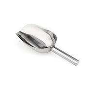 Mobestech Pelle à Glace Inox Cuillère Alimentaire pour Mariage Bar Buffet Bonbons Sucre Argentée Acier Inoxydable
