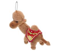 Mobestech Peluche Chameau Porte-clés Jouet Peluche Chameau Décoration à Suspendre à Main