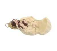 Mobestech Pendentif Crèche Biblique Figurine De Jésus pour Décoration De Table De Noël Ornement Religieux Résine Décoration Murale Chrétienne