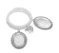 Mobestech Pendentif Photo pour Bouquet de Mariage Charme à Personnaliser Cadre Photo DIY Romantique Bijou Délicat pour Souvenirs Uniques