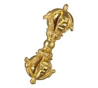 Mobestech Pendentif Vajra Pilon En Cuivre Rétro, Ornement Suspendu Compact, Mini Bijou Artisanat Pour Porte-clés Diy Et Décoration, Accessoire Spirituel Vintage