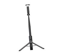 Mobestech Perche Selfie Trépied pour Téléphone Support Selfie et Trépied pour Appareil Photo Mobile pour Streaming et Photos