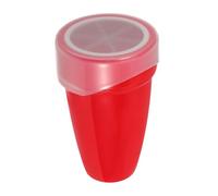 Mobestech Petit Tamis à Farine Manuel Portatif 12 Cm Acier Inoxydable Maille Fine Rouge pour Pâtisserie Cuisson La Cuisine Saupoudreur Sucre Glace Cacao Matcha