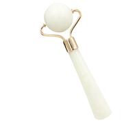 Mobestech Pierre de Jade Roller Visage Portable pour Massage Soin Peau Femme Outil Anti-âge Tonifiant et Raffermissant Léger et Facile à Transporter Couleur Aléatoire Couleur Aléatoire