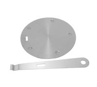 Mobestech Plaque Conductrice De Chaleur Diffuseur De Chaleur Pour Plaque De Cuisson À Induction Disque D'Interface D'Induction Plaque D'Adaptation Pour Plaque De Cuisson À