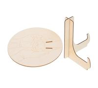 Mobestech Plaque Gravée Pour Nouveau-né Support En Bois Pour Faire-part De Naissance Baby Shower Pour Hôpital