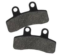 Mobestech Plaquettes de Frein à Disque Utilisation Polyvalente Semi-métalliques 2pcs Compatibles pour Motos Tout-usage et Quads 50-110cc pour Aventures hors Route