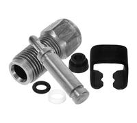 Mobestech Pompe Cric Hydraulique 2 Tonnes Piston de Vérin Hydraulique Horizontal 16 MM Pièces de Pompe Cric Plongeur et Cardan Accessoire Industriel pour Atelier et Garage